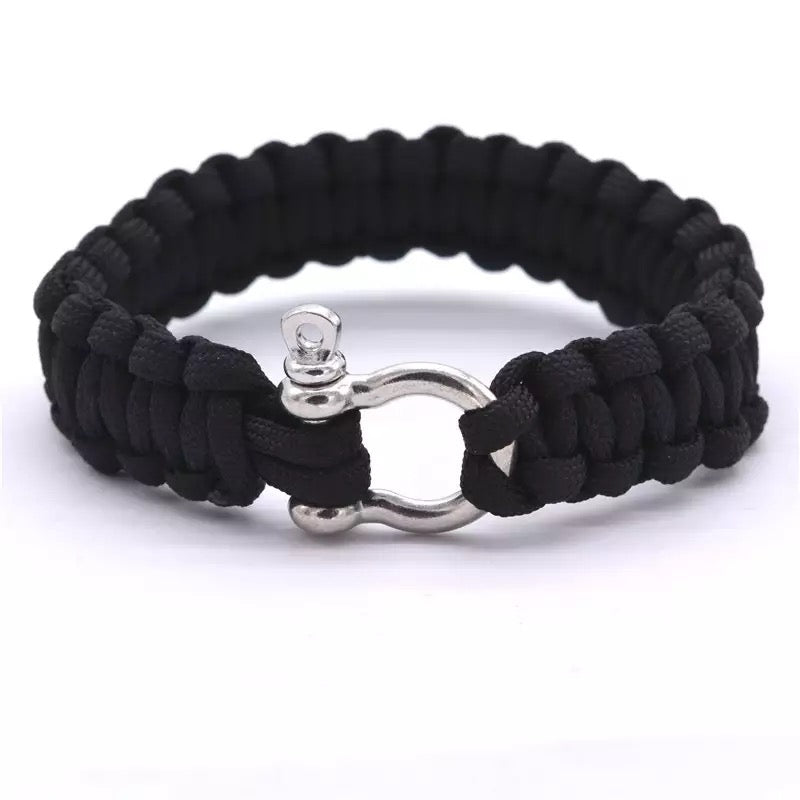 Survival Parachute Cord Bracelet