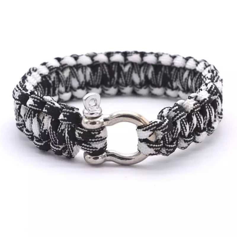 Survival Parachute Cord Bracelet