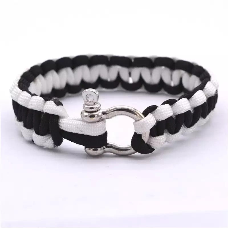 Survival Parachute Cord Bracelet